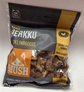 MUSH Minisnack - Kylling - 80 g